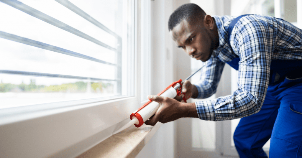 A man hired to repair a broken window in the areas of gauteng